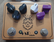 Vs audio pedal  OVERDRIVE V1  royal flush dual