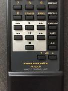 ORIGINAL REMOTE CONTROL MARANTZ RC - 63 CD