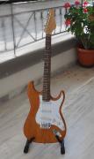 Modded strat clone, scalloped neck