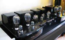 MONOBLOCKS MELODY PURE BLACK -28 300B PP POWER AMPLIFIER