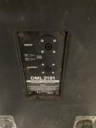2 sub woofer 2 x 18 ev dml 2181