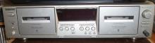 SONY TC-WE475 Silver - Stereo Auto-Reverse Double Cassette Deck