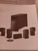 Home theatre Bose acousticmass 10 series 3 + Yamaha reciever 2600 αρχική τιμή αγοράς