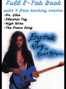 Richie Kotzen - Electric Joy e-Book & Backing Tracks