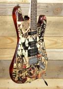 Fender Squier OBEY Collage Graphic Stratocaster HSS