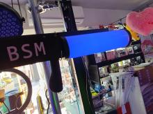 DJ LED Co2 Κανόνι-Πιστόλι καπνού φωτιζόμενο PARTY με επαναφορ