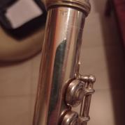 φλάουτο trevor james ix10 london solid silver