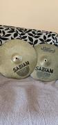 SABIAN HAND HAMMERED HH rock hats 14