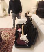 Fender American Standard Stratocaster® HSS ShawBucker™, Maple Fingerboard, Bordeaux Metallic