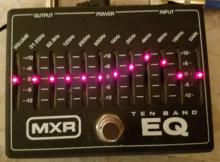 MXR EQ 10 με το κουτί του. (ΠΟΥΛΗΘΗΚΕ)