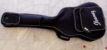 Electric acoustic bass guitar