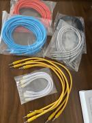 Braided patch cables moog και αλλα
