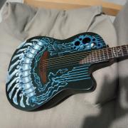 Ovation DJ Ashba Guns N Roses *Limited Edition* Demented Series Ακουστική 2010 Chrome Bone