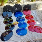 ARBOREA HERO CYMBALS SET RED, BLUE AND BLACK