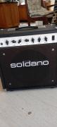 Soldano Astroverb 16 20w US Hand-wired combo with a 1971 Thames Ditton Celestion greenback speaker.