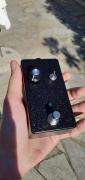 (Video)Rangemaster Germanium Treble, Mid, Full Range Booster Variation, NOS parts, (- ground), Black