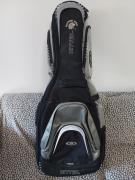 Ritter Classical Guitar Gig Bag Case  Metal - Black Padded
