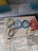 Επτά καλώδια λυτουργηκα με έξτρα βισματα