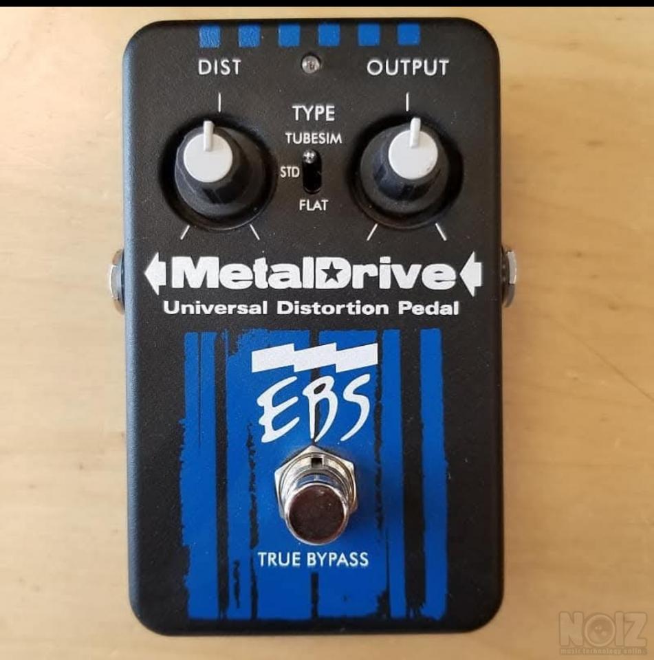 △EBS Bass Distortion METAL DRIVE ベース用エフェクター ディストーションペダル 本体のみ 動作確認済△8